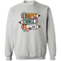 Teach Inspire Love Crewneck Pullover Sweatshirt