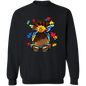 Austism Black Mom Crewneck Pullover Sweatshirt