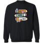 Teach Inspire Love Crewneck Pullover Sweatshirt