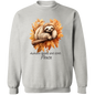 Autumn Leaves and Sloth Please Crewneck Pullover Sweatshirt