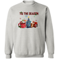 Tis The Season (Christmas) Crewneck Pullover Sweatshirt