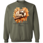Autumn Leaves and Sloth Please Crewneck Pullover Sweatshirt