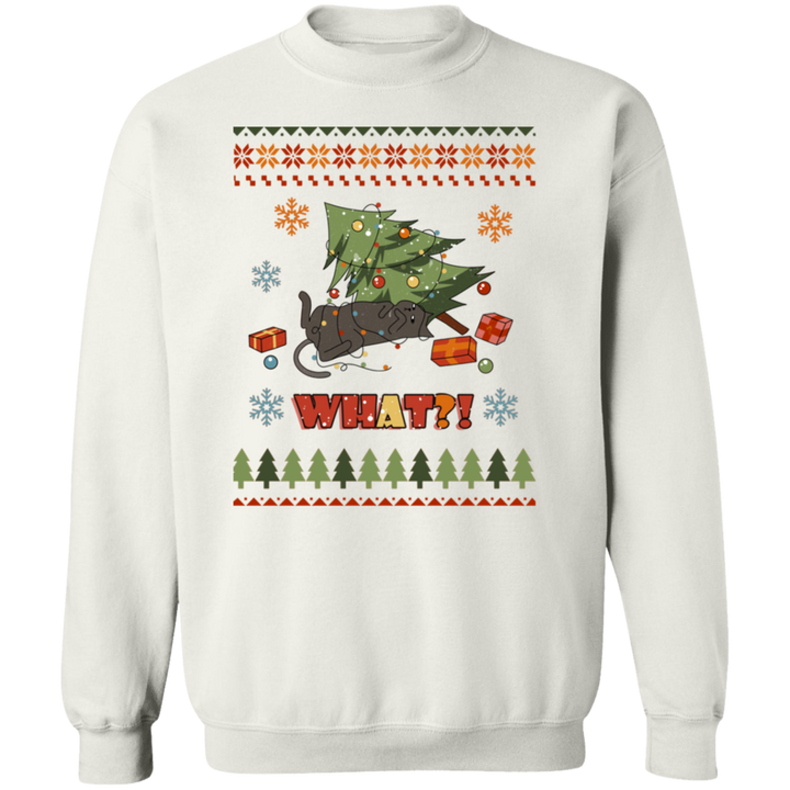 What? Cat Ugly Sweater