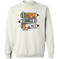 Teach Inspire Love Crewneck Pullover Sweatshirt