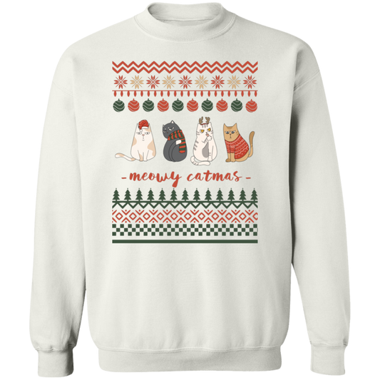 Meowy Catmas Ugly Sweater