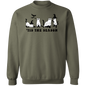 Tis The Season Halloween Cat Pullover Sweatshirt