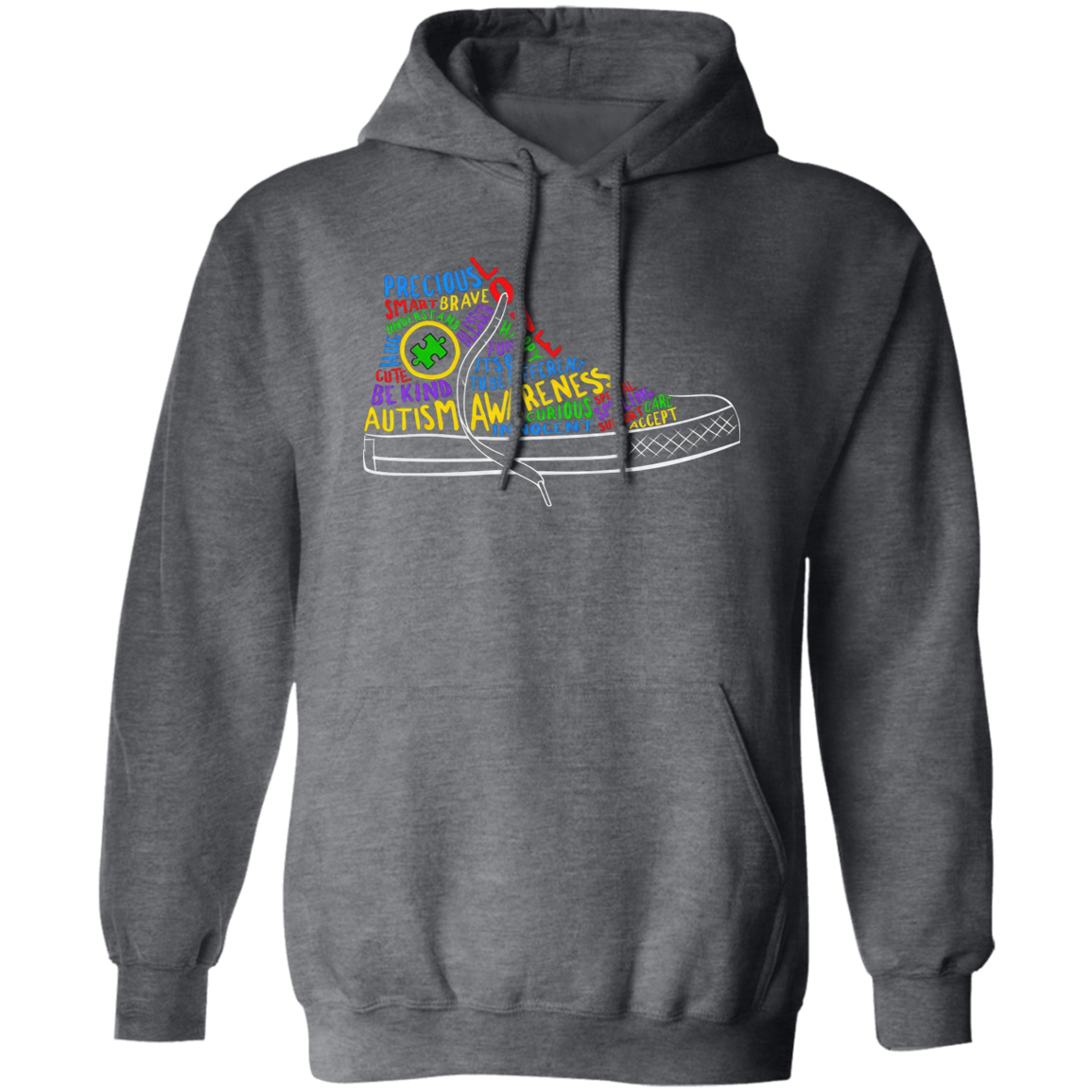 Autism Awareness Sneaker Pullover Hoodie