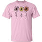 Faith Hope Love Sunflower T-Shirt