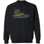 Autism Awareness Sneaker Crewneck Pullover Sweatshirt
