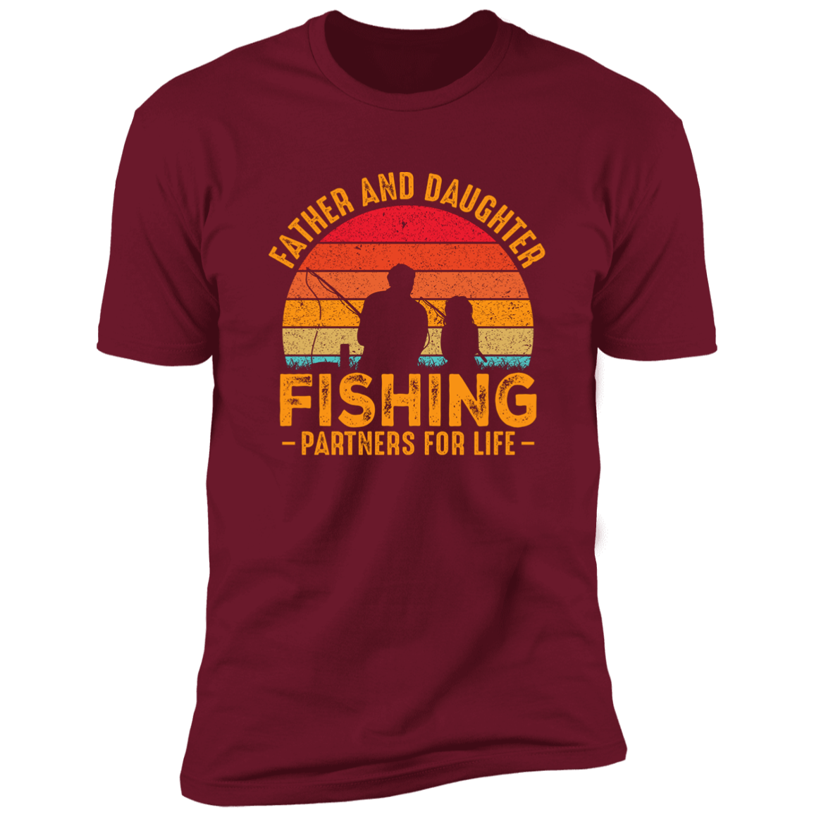 Father and Daughter Fishing 2 | Z61x Premium Short Sleeve Tee (Closeout)