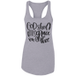 God Shed His Grace On Thee Ideal Racerback Tank