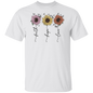 Faith Hope Love Sunflower T-Shirt