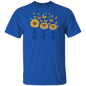 Faith Hope Love Sunflower 2 T-Shirt