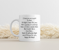 I'd Fight A Bear For You - 11 oz White Mug