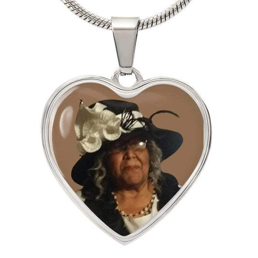 Mary Benjamin Memorial Heart Pendant