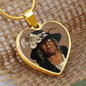Mary Benjamin Memorial Heart Pendant