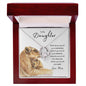 To My Daughter Lioness and Cub | Forever Love Necklace