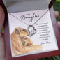 To My Daughter Lioness and Cub | Forever Love Necklace