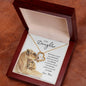 To My Daughter Lioness and Cub | Forever Love Necklace