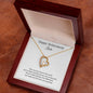 Happy Retirement Personalization Forever Love Necklace