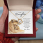 To My Daughter Lioness and Cub | Forever Love Necklace