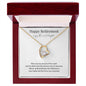 Happy Retirement Enjoy the Next Chapter Forever Love Necklace