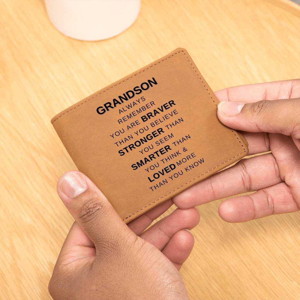 Grandson Graphic Leather Wallet