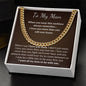 To My Man - I Love You More - Cuban Link Chain