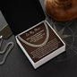 To My Man - I Love You More - Cuban Link Chain