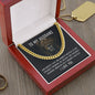 To My Husband Lion Cuban Link