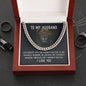 To My Husband Lion Cuban Link