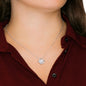 She Is You Love Knot Necklace 1