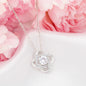 You Are Enough Personalized Love Knot Necklace