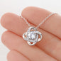 She Is You Love Knot Necklace 1
