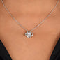 You Are Enough Personalized Love Knot Necklace