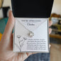 You're Appreciated Personalized Love Knot Necklace