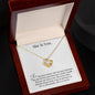 She Is You Love Knot Necklace 1