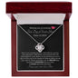 First Day of Senior Year Loveknot Necklace