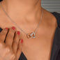 Mama To Be - Pregnancy Gift - Interlocking Hearts Necklace