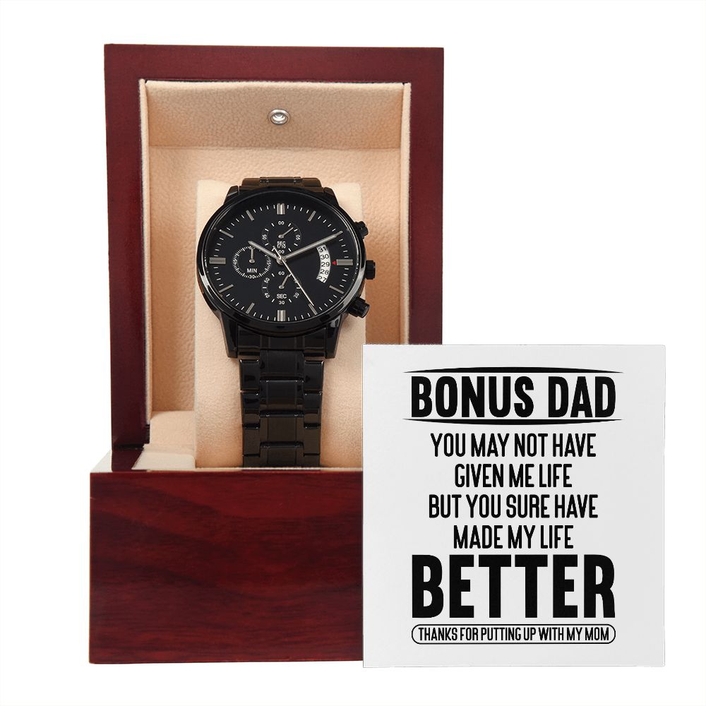 Bonus Dad Chronograph Watch