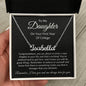 To My Daughter Freshman Year Personalized Name Necklace