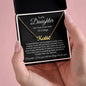 To My Daughter Freshman Year Personalized Name Necklace