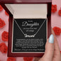 To My Daughter Freshman Year Personalized Name Necklace