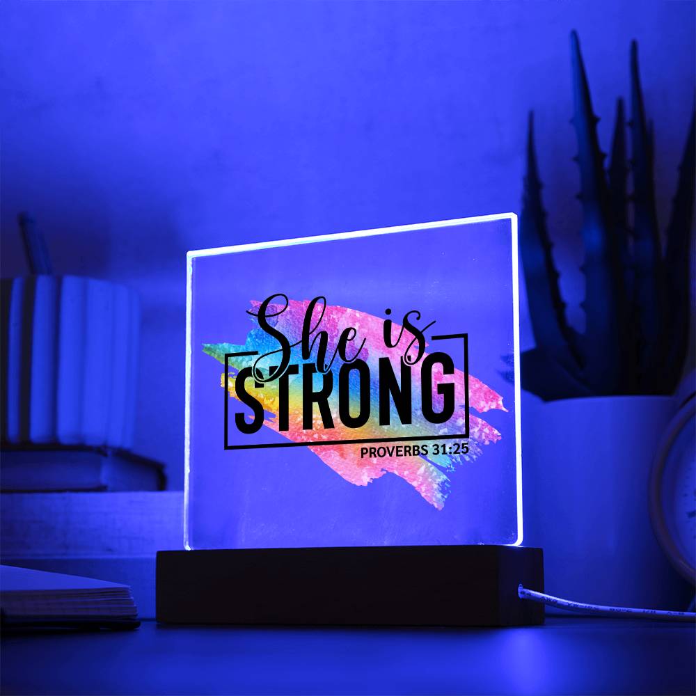She Is Strong - Proverbs 31:25
