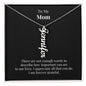 To My Mom Personalized Multi-Name Vertical Necklace