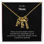 To My Mom Personalized Multi-Name Vertical Necklace