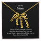 To My Mom Personalized Multi-Name Vertical Necklace