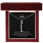 To My Mom Personalized Multi-Name Vertical Necklace