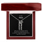 To My Mom Personalized Multi-Name Vertical Necklace