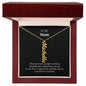 To My Mom Personalized Multi-Name Vertical Necklace
